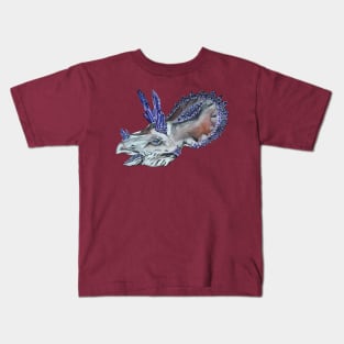 Triceratops Geode Kids T-Shirt